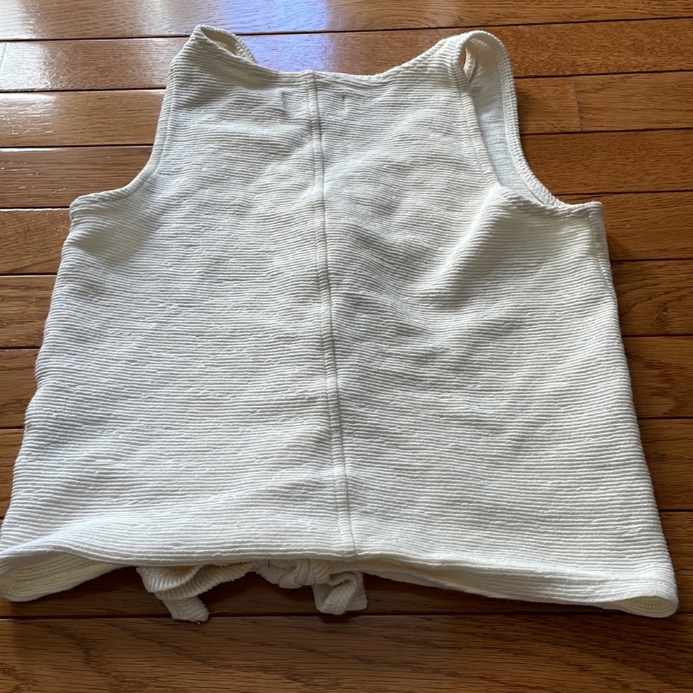 Texture And Thread Madewell Button Up Tank Top - image 3